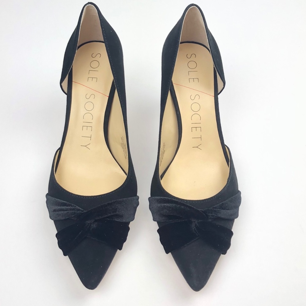 Sole Society SO-DORITZA Black Size 6 Heels